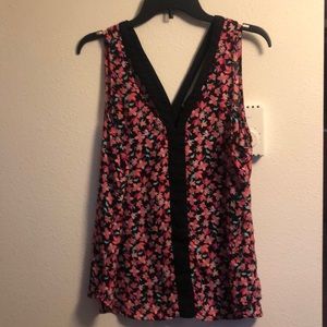 Fun double strap neck tank